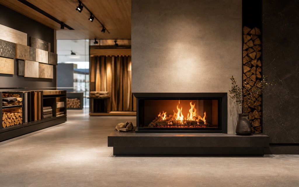 Home Fire showroom placeholder